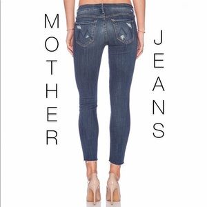 MOTHER Looker Ankle Fray 27